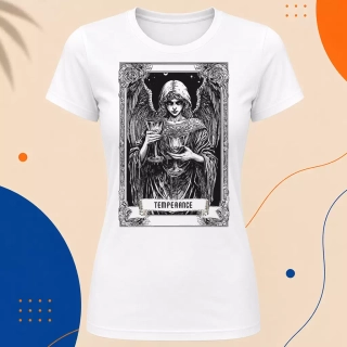Dámské tričko - Temperance - Mírnost - Tarot - Velká Arkána